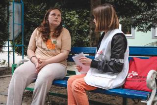 MSF, Doctors Without Borders, Ukraine, 100 Days of war, the mental health needs
