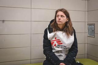 MSF psychologist Yulia Korzh visits patients in their homes, responds to individual requests and conducts group sessions to provide mental healthcare.