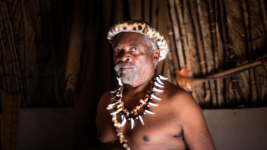 Induna and traditional healer