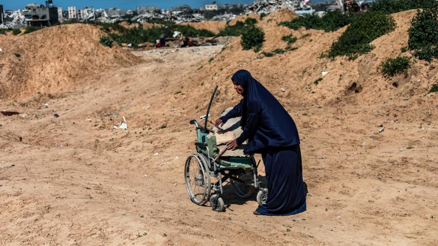 MSF, Doctors Without Borders, Displacement in Gaza
