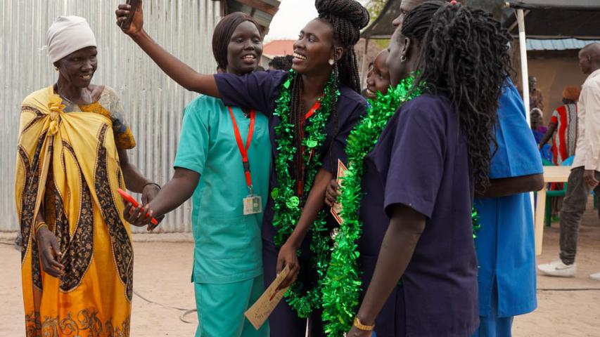 MSF, Doctors Without Borders, A year in pictures 2023, MSF academy in South Sudan