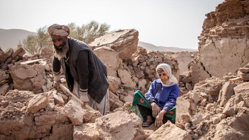MSF, Doctors Without Borders, A year in pictures 2023, Afghanistan Earthquake