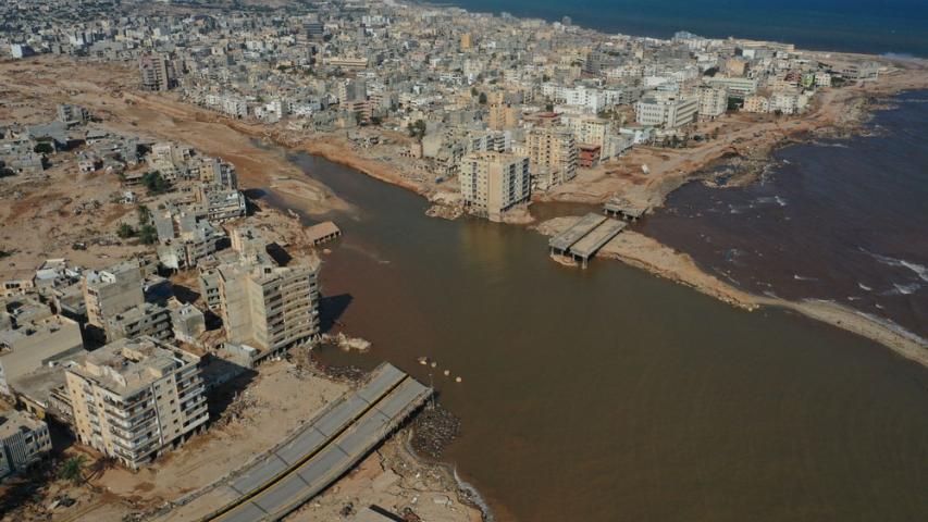 MSF, Doctors Without Borders, A year in pictures, Libya floods destruction