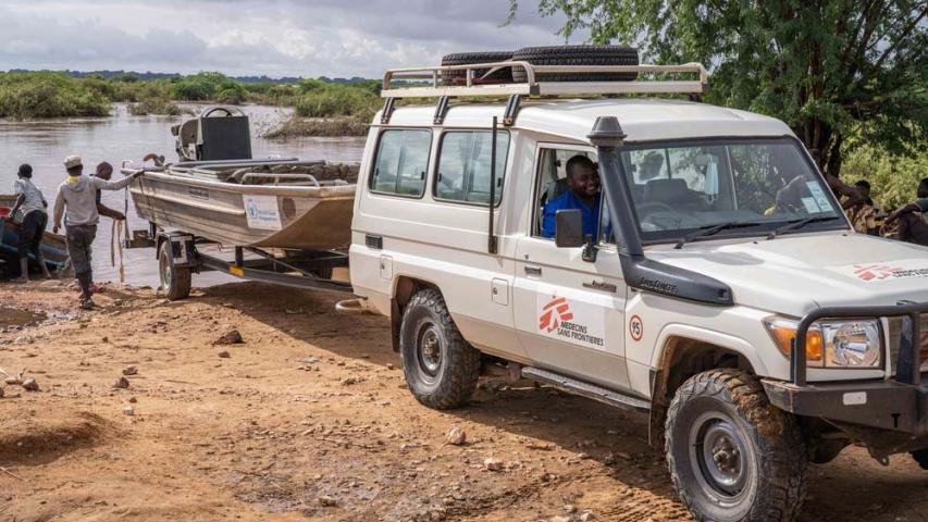 MSF, Doctors Without Borders, Malawi, Tropical, storm, Ana