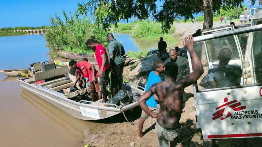 MSF, Doctors Without Borders, Malawi, Tropical, storm, Ana