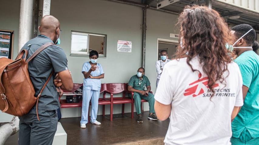 MSF, Doctors Without Borders, COVID-19, second wave, South Africa, third wave