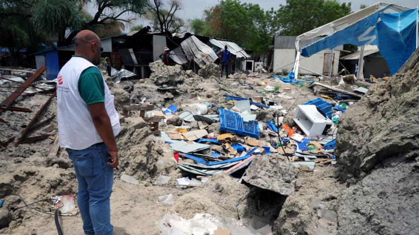 MSF, Doctors Without Borders, South Sudan, hospital bombing ]