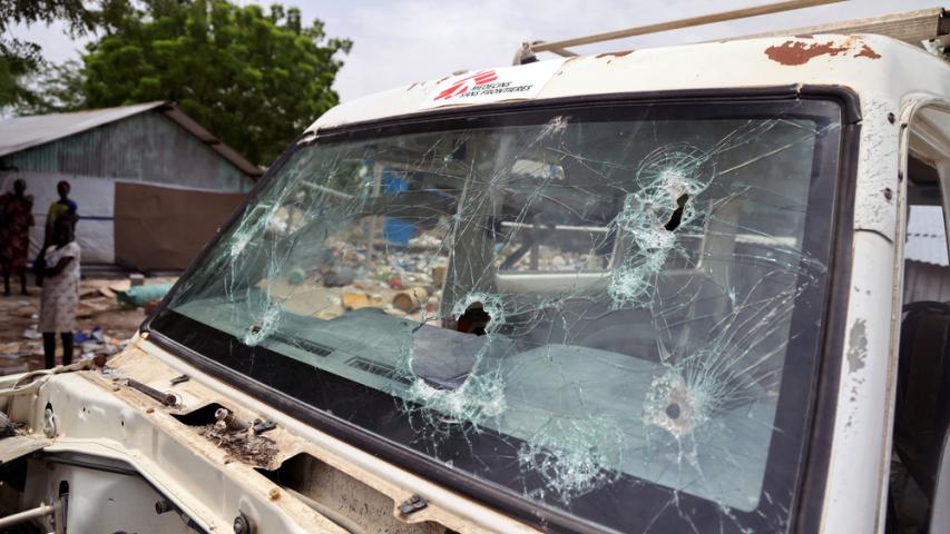 MSF, Doctors Without Borders, South Sudan, hospital bombing