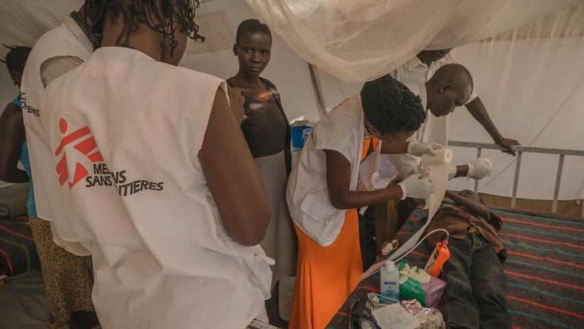 Msf182665 South Sudanese Refugees Uganda 13